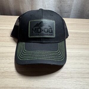 Mountain Dew Trucker Hat Unisex OSFA Black Good MD-OG Outdoor Gear Snapback Cap